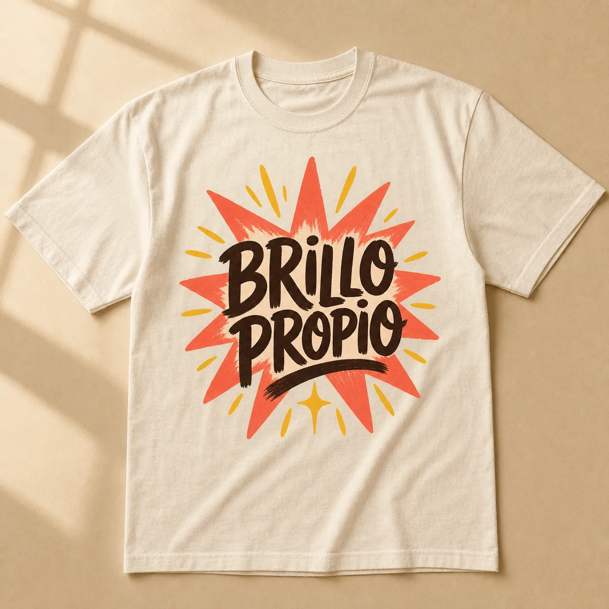 Camiseta Brillo Propio (Cream)