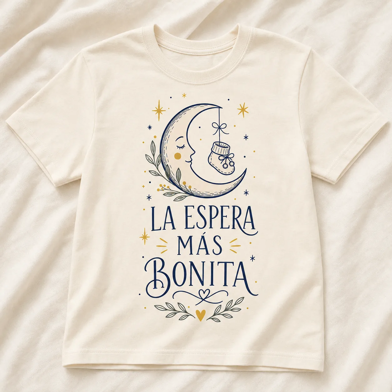 Camiseta La Espera Más Bonita (Cream)