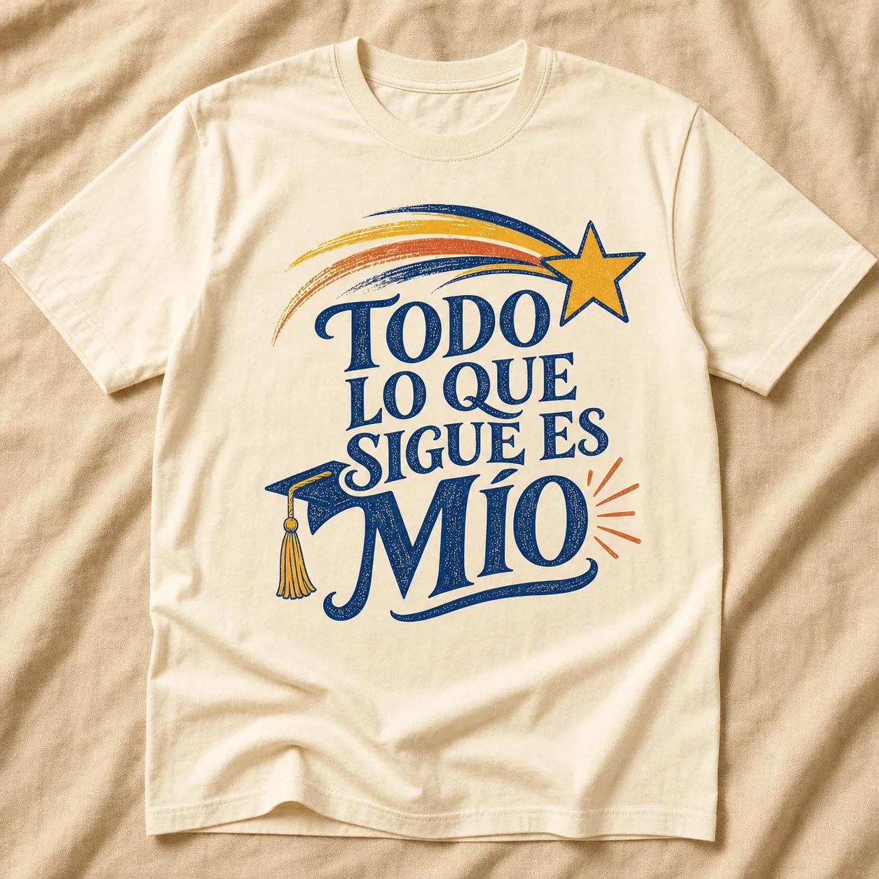 Camiseta Todo lo Que Sigue Es Mío (Cream)